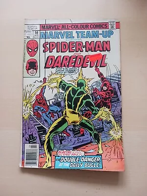 Buy Marvel Team-Up 56  MARVEL  Spider-Man, Daredevil FREE UK P&P  • 14.95£
