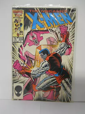 Buy The Uncanny X-Men 209 - September 1986 - Marvel Comics Vintage Comic Book #445 • 7.87£