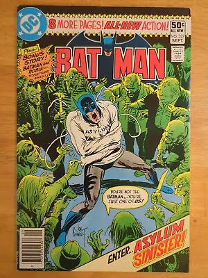 Buy Batman # 327 - DC 1980 - Asylum Sinister! - Joe Kubert Cover - Len Wein - (VF-) • 9.99£