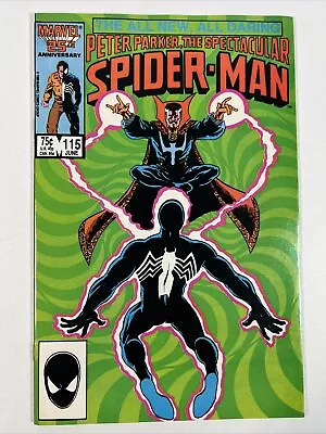 Buy Spectacular Spider-Man #115 (1986) Dr Strange | Marvel Comics • 6.37£
