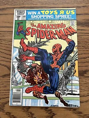 Buy Amazing Spider-Man #209 (Marvel 1980) Kraven, 1st Appearance Calypso! VF+ • 11.85£