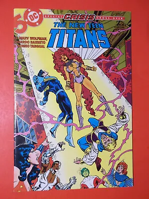 Buy THE NEW TEEN TITANS # 14 (2nd Series) F/VF 7.0 - 1985 CRISIS CROSSOVER • 4.02£