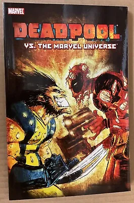 Buy DEADPOOL VS. THE MARVEL UNIVERSE TPB (2008) Marvel; Nicieza, Brown, Lim; New • 7.94£