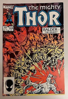 Buy Thor #344, Marvel Comics, Jun 1984, 1st Appearance Of Malekith • 7.99£
