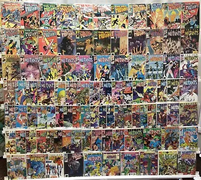 Buy Marvel Comics The New Mutants Run Lot 2-99 Plus Annual 1,3-7, Special Edition VF • 226.66£