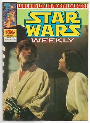 Buy Star Wars Weekly #102 Photo Cover VG (1980) Marvel Comics UK • 5.25£