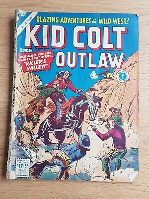Buy KID COLT OUTLAW NO. 42 DATED  1950. RARE Original Issue.  UK Ed.  Western Comic  • 17.95£