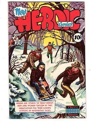 Buy Heroic Comics #58 (1950) - Grade 6.0 - Famous Funnies - Golden Age Comic! • 31.62£