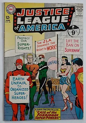 Buy Justice League Of America 28 Fine+ £50 June 1964. Postage On 1-5 Comics  £2.95. • 50£