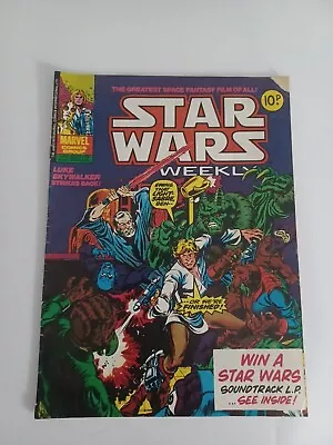Buy MARVEL Star Wars Weekly Issue #3 UK - 1978 - Bronze Age Comic - Rare • 19.99£