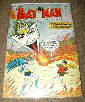Buy Batman 136 - Classic Challenge Of The Joker Moldoff Cover - 1960 Silver Age • 79.94£