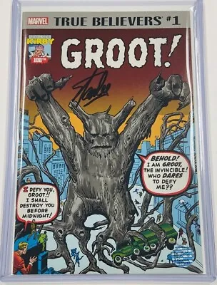 Buy Groot #1 Tales To Astonish #13 Autograph Signed Stan Lee MCU 1st Groot Reprint • 236.97£