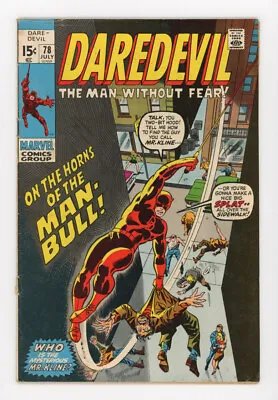 Buy Daredevil 78 15-center, Good Period For The Title, Discounted For Staple Pop • 9.65£