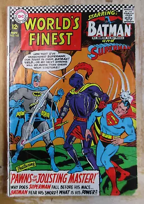 Buy 1966 World's Finest #162 Batman Superman Tommy Tomorrow DC Comics • 8.03£