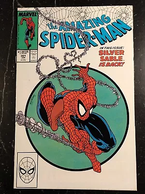 Buy Amazing Spider-Man #301  VF+ 8.5 Iconic McFarlane Cover Silver Sable UNREAD🔥🗝️ • 52.23£
