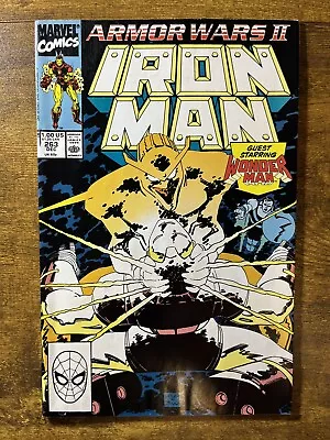 Buy Iron Man 263 Direct Edition John Romita Sr Cover Marvel Comics 1990 • 2.37£