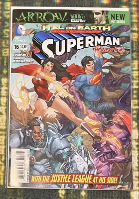 Buy Superman #16 New 52 2013 DC Comics Sent In A Cardboard Mailer • 3.99£