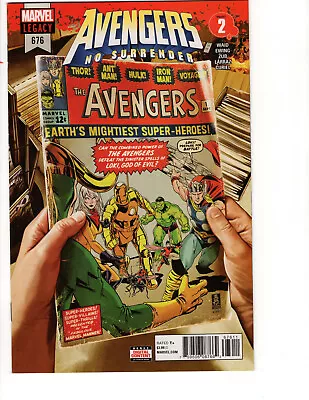 Buy Avengers #676 Mark Brooks Cover No Surrender Part 2 Marvel 2017  • 9.71£