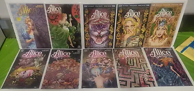 Buy Alice Never After #1-5 & Alice Ever After 1-5 Sets 10 Comics!  Vol 1 / Vol 2 • 35.21£