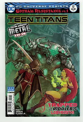 Buy Teen Titans #12 - 1st Batman Who Laughs - 1st Printing - DC Comics • 48.98£