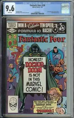 Buy Fantastic Four #238 CGC 9.6 Frankie Raye Gains Powers • 61.16£