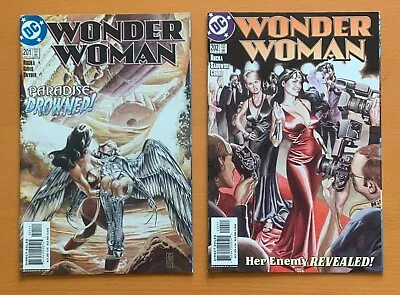 Buy Wonder Woman #201 & 202 (DC 2004) 2 X VF/NM Comics. • 14.62£
