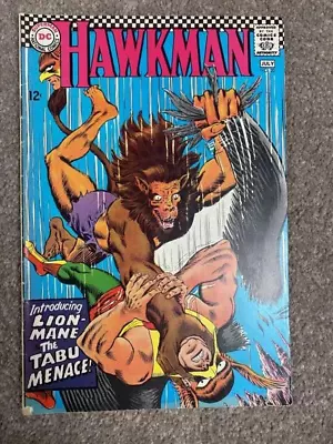 Buy HAWKMAN #20 1967-1st Appearance Of LION-MANE Reader Issue • 14.99£