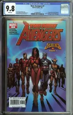 Buy New Avengers #7 Cgc 9.8 White Pages // 1st Appearance Of The Illuminat Id: 45693 • 142.25£
