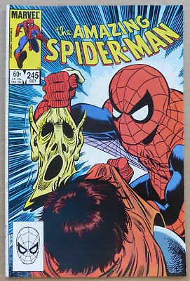 Buy The Amazing Spider-man #245, Great Cover Art, High Grade Vf/nm. • 24£