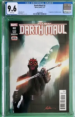Buy Star Wars Darth Maul #2 CGC 9.6 1st Appearance Cad Bane In Marvel Comics • 149.95£