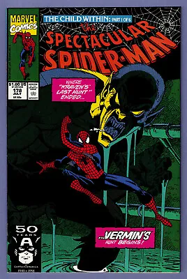 Buy Spectacular Spider-man 178 1st Ashley Kafka Goblin Queen 1991 Vf/nm Sharp Glossy • 17.76£