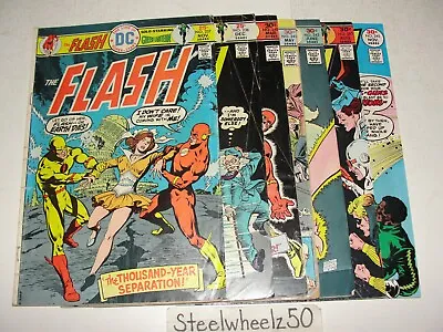 Buy Flash 7 Comic Lot DC 1975 #237 238 240 241 242 243 245 Reverse Green Lantern HTF • 24.12£