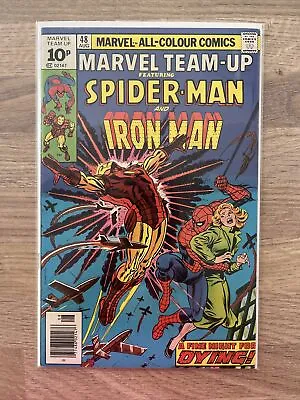 Buy Marvel Comics Marvel Team Up Spider-Man And Iron Man #48 1976 Bronze Age • 10.99£