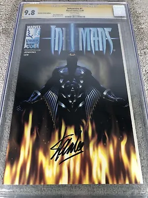 Buy Inhumans 1 CGC 9.8 SS Stan Lee Auto Jae Lee Dynamic Forces Ed Cover 11/1998 • 1,115.31£