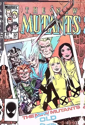 Buy 1985 The New Mutants #32 Oct The Old Mutants Marvel Comics  Z2372 • 3.37£