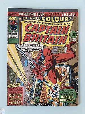 Buy Captain Britain #8 Vg 1st Betsy Braddock Psylocke X-men Mcu 1976 • 240£