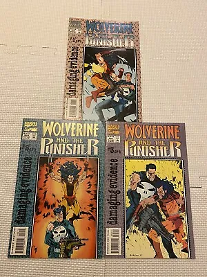 Buy Wolverine And The Punisher 1-3 Marvel Comics • 7.99£
