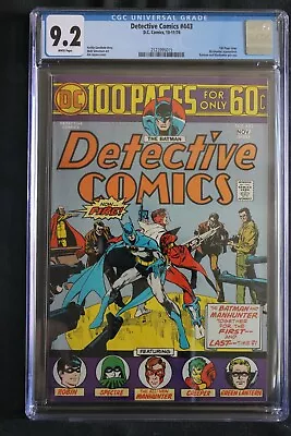 Buy Detective Comics #443 - Dc Comics 1974 - Slabbed Cgc 9.2 • 212.39£