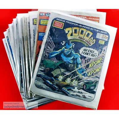 Buy 2000AD Prog 348 To 379 All 32 Comics 1983 UK + Comic Bag And Board (Lot 572 # • 46.86£
