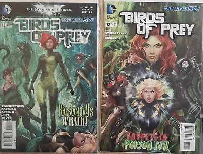 Buy Birds Of Prey #11 #12 - Artgerm Poison Ivy Cover 2012 • 15.99£