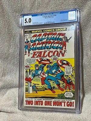 Buy Marvel Comics Group Captain America #156 CGC Graded 5.0 12/72 1972 • 47.93£