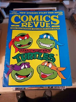Buy Comics Revue #60 | TMNT Teenage Mutant Ninja Turtles Comic Strips | 1991 • 23.72£