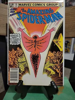 Buy Amazing Spider-Man Annual #16 1982 1st Monica Rambeau Captain Marvel Fine+ (6.5) • 26.21£