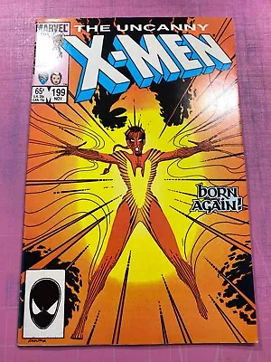 Buy Uncanny X-Men # 199 (1985) VF KEY First Freedom Force, Rachel Becomes Phoenix • 3.96£
