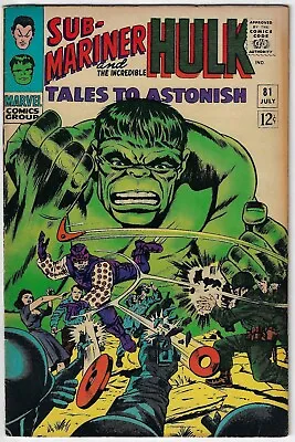 Buy Tales To Astonish # 81 Vol# 1 (Kirby Art) 1966 • 22.39£