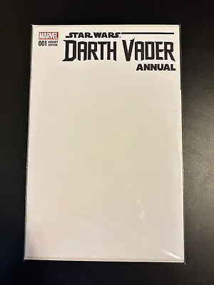 Buy Marvel Star Wars Comic Darth Vader No. 1 Blank Cover Variant  • 14£
