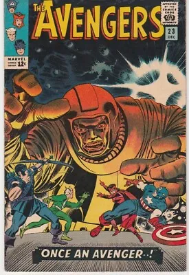 Buy AVENGERS #23 (Marvel 1965) 2nd Kang First Ravonna VFN- (7.5) Cents Copy • 175£