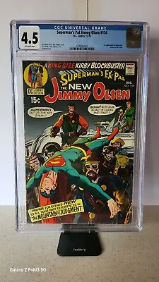 Buy Superman's Pal Jimmy Olsen #134 Cgc 4.5 (1970) 1st Appearance Darkseid! • 197.65£