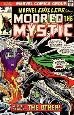 Buy Marvel Chillers (1975) #   2 (7.0-FVF) 2nd Modred The Mystic 1975 • 12.60£