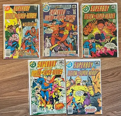 Buy Superboy #251, 250, 249, 237, 248(W.V.) **FIVE COMIC LOT!** DC COMICS -1979 • 5.14£